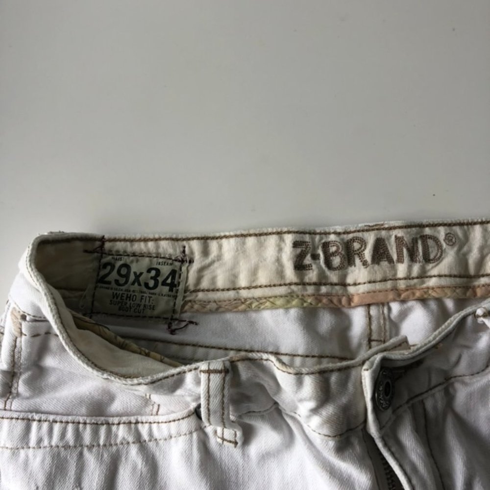 white jeans J brand